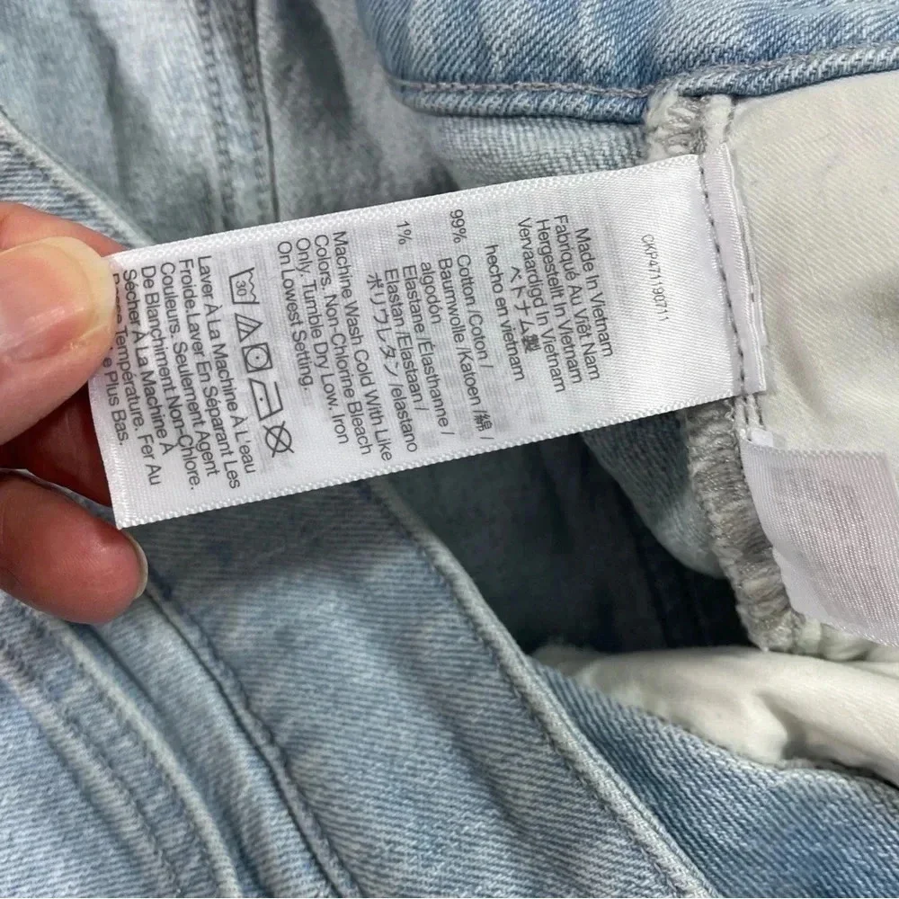 New Madewell The Plus Perfect Vintage Wide Leg Crop Jean